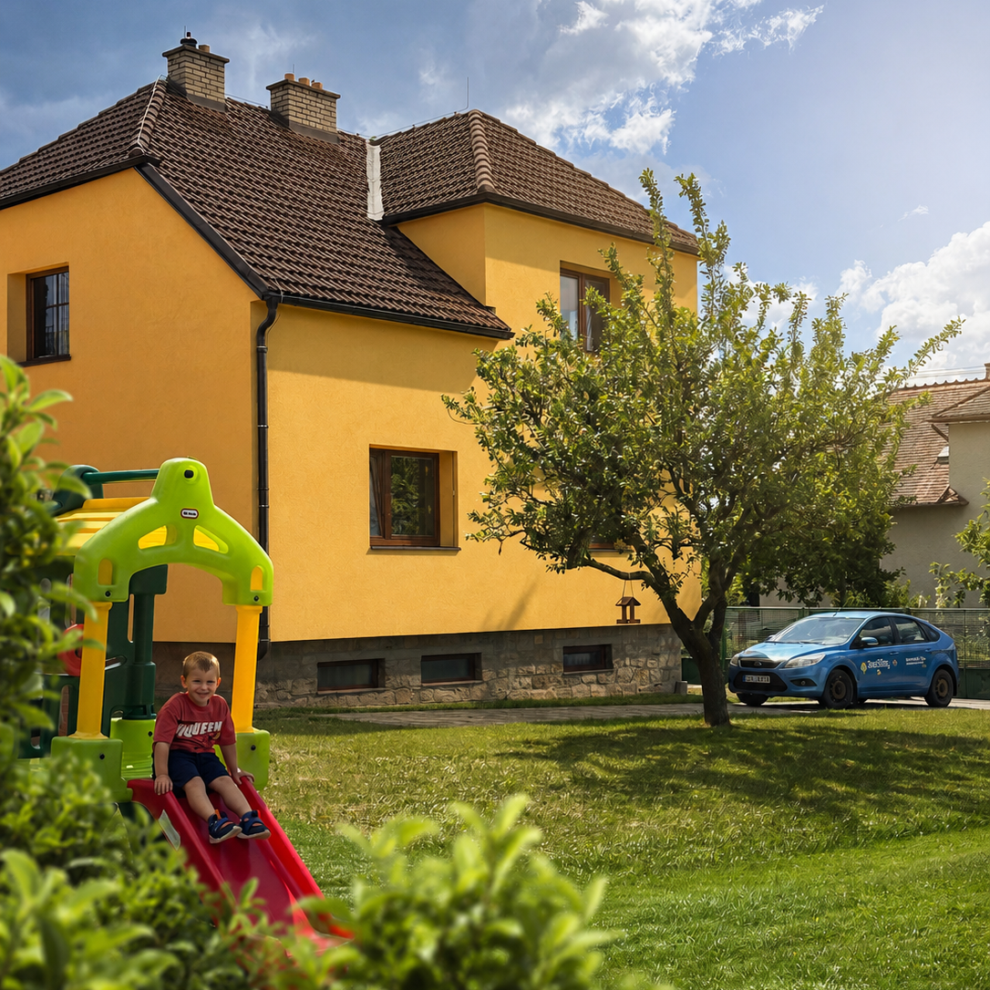 Jesličky zvenku